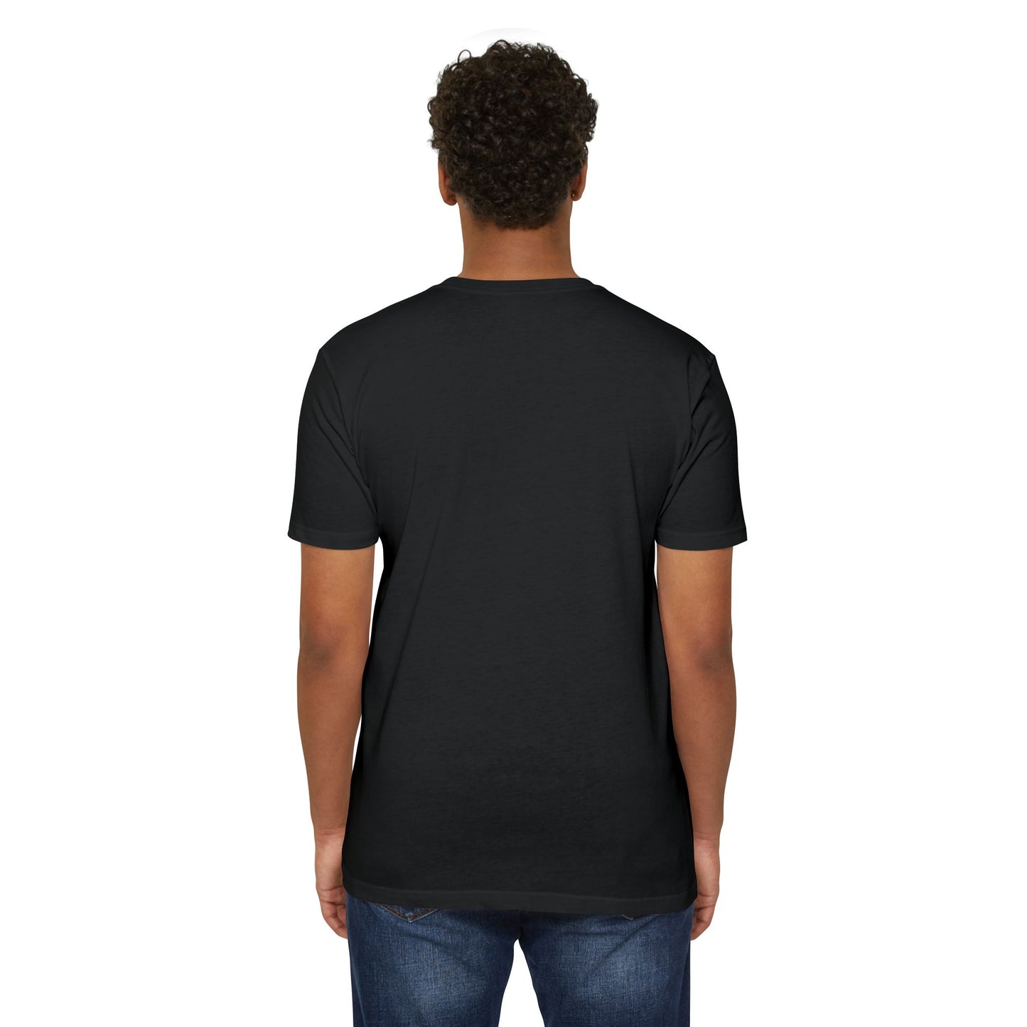 Minimalist Unisex CVC Jersey T-Shirt - Comfort & Style for Everyday Wear