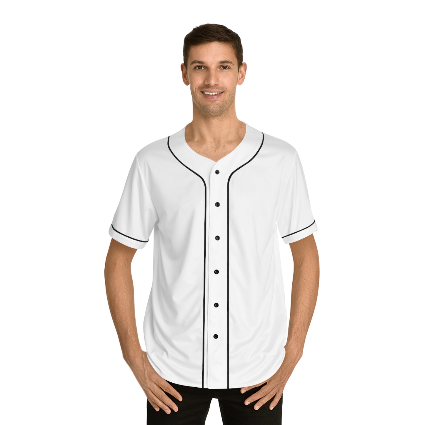 Men's Customizable Baseball Jersey - DJBOOTERS #00