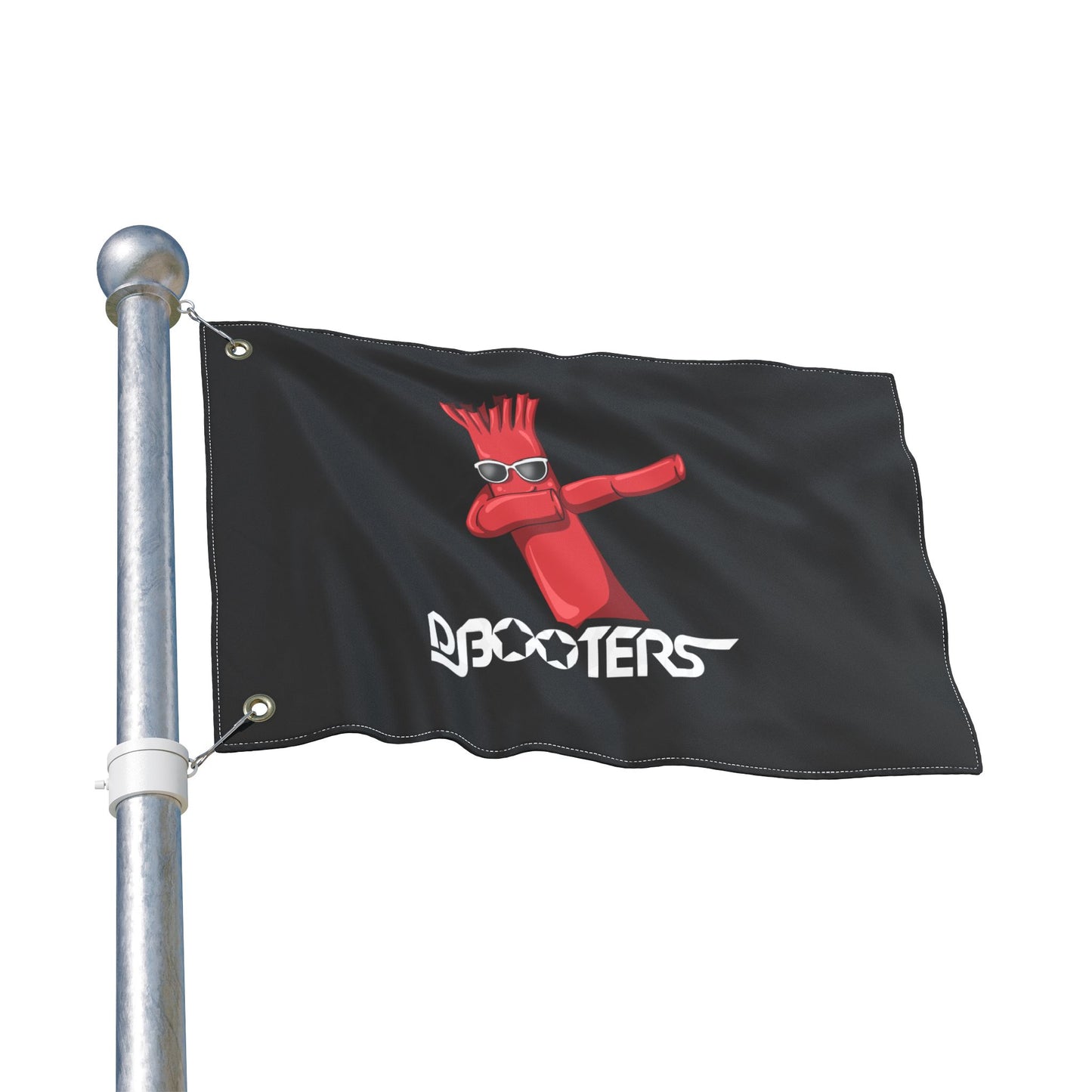 DJ Booters Dabbing Air Dancer Flag — Double-Sided Decorative Yard & Event Flag