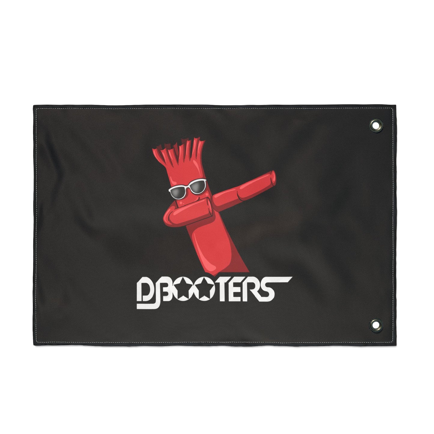 DJ Booters Dabbing Air Dancer Flag — Double-Sided Decorative Yard & Event Flag