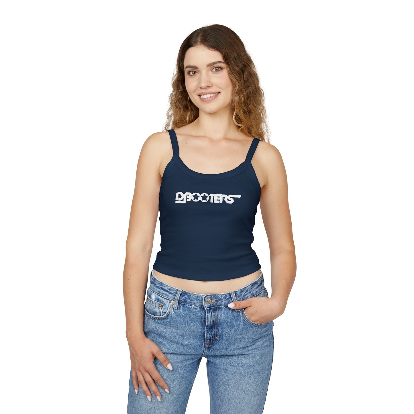 DJ Booters Women's Spaghetti Strap Tank Top - Trendy Casual Wear