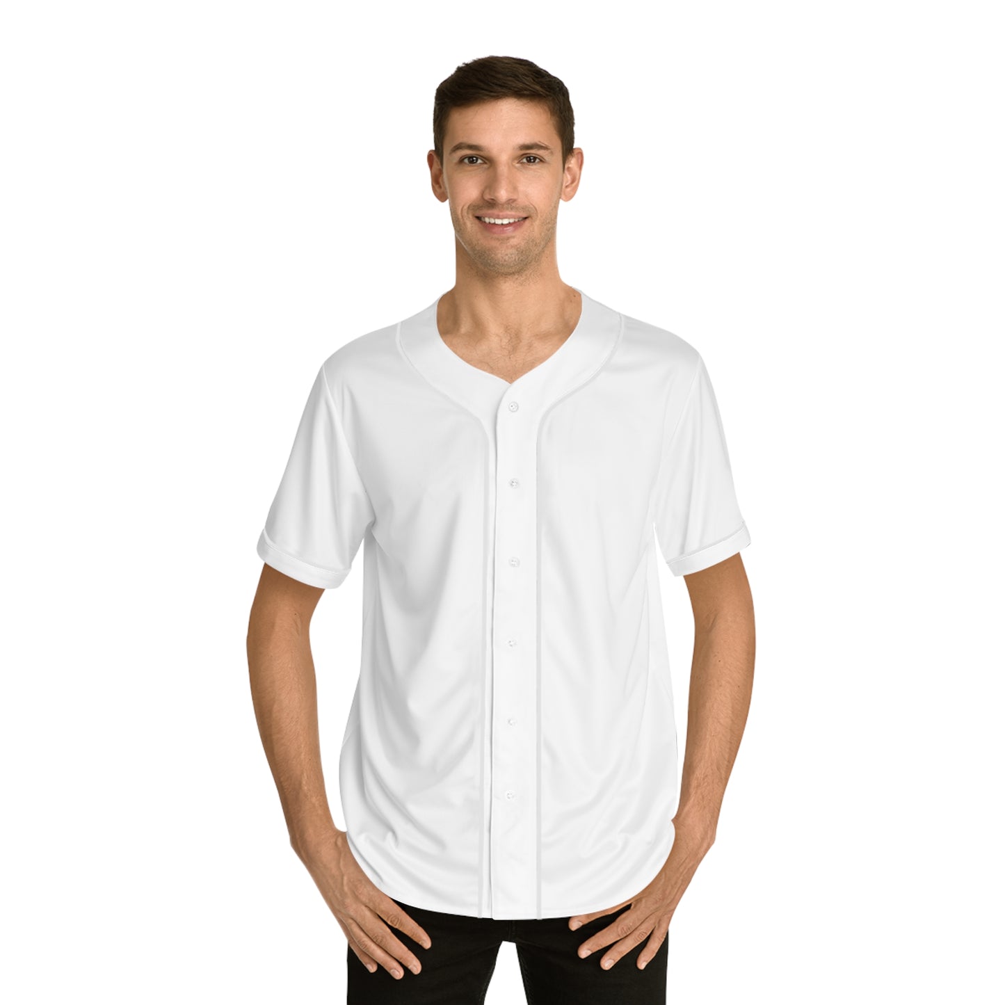 Men's Customizable Baseball Jersey - DJBOOTERS #00