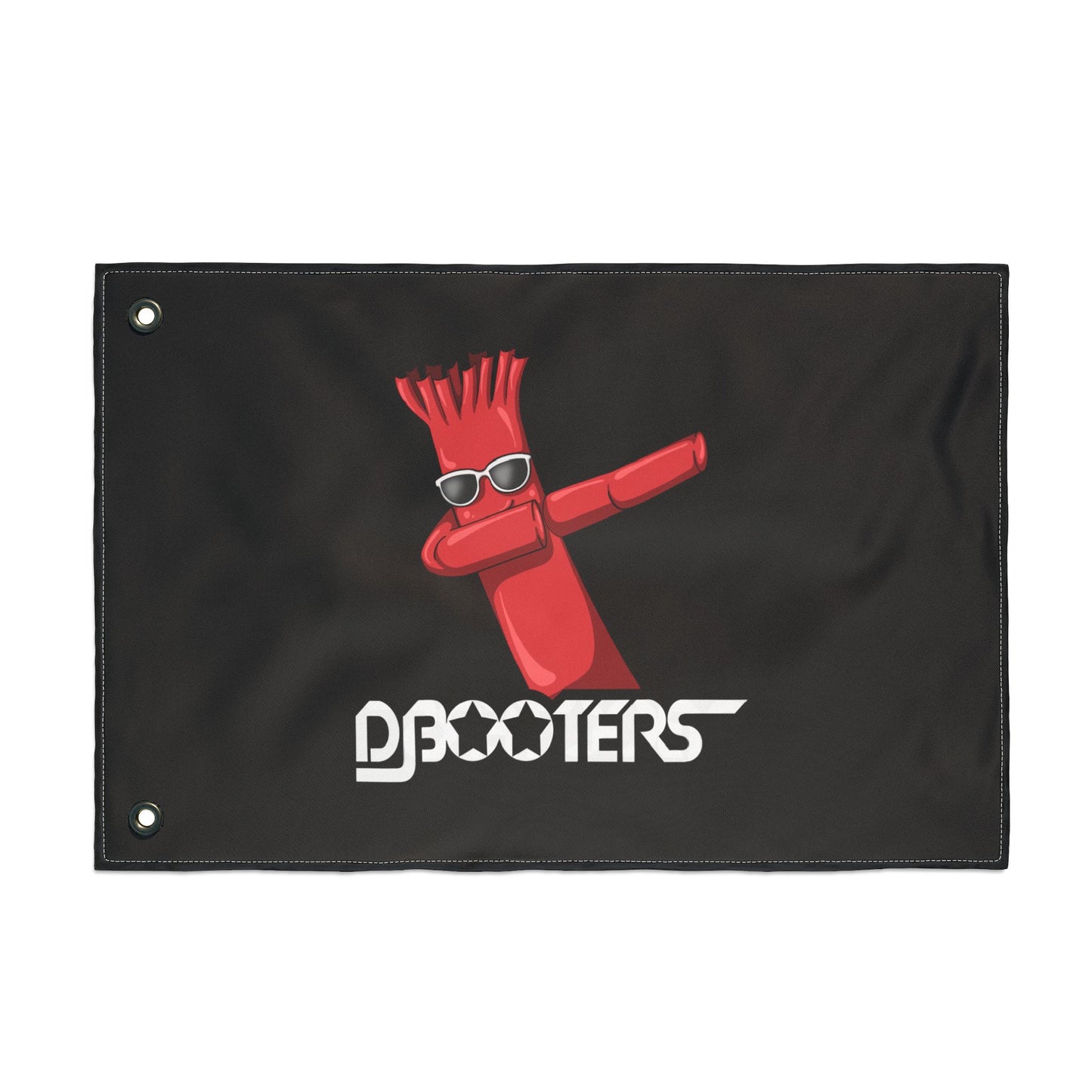 DJ Booters Dabbing Air Dancer Flag — Double-Sided Decorative Yard & Event Flag