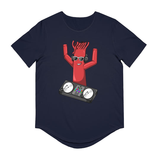 Men's VIP Jersey Curved Hem Tee