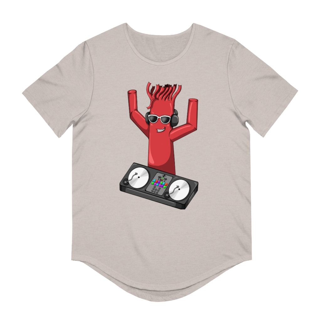 Men's  VIP Jersey Curved Hem Tee