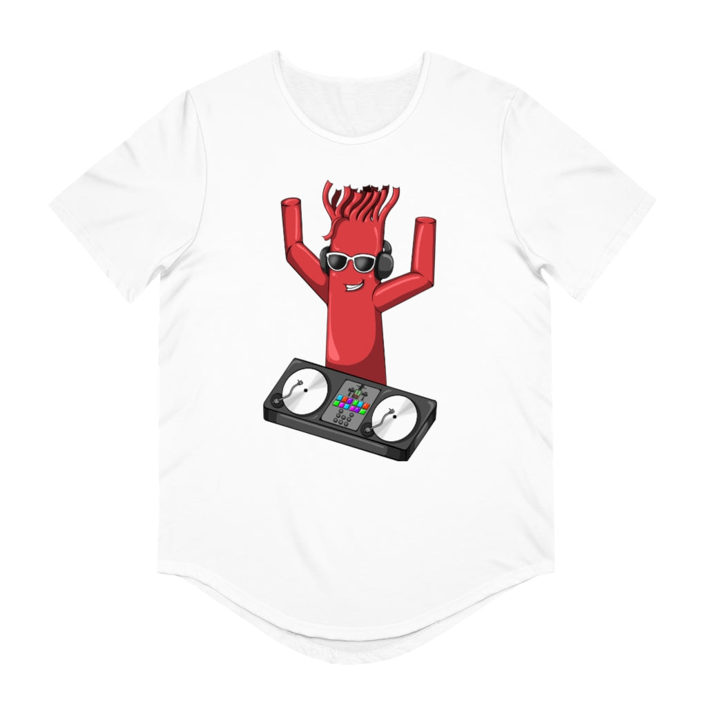 Men's  VIP Jersey Curved Hem Tee