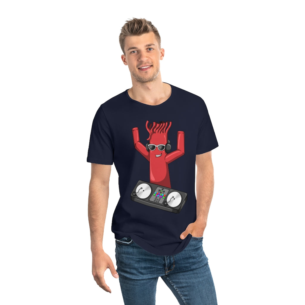 Men's  VIP Jersey Curved Hem Tee